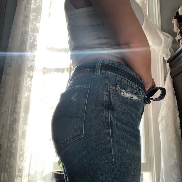 Crop high rise jeans - Picture 2 of 4